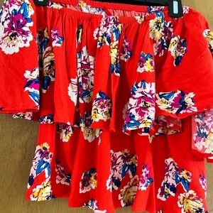 Off the shoulder top